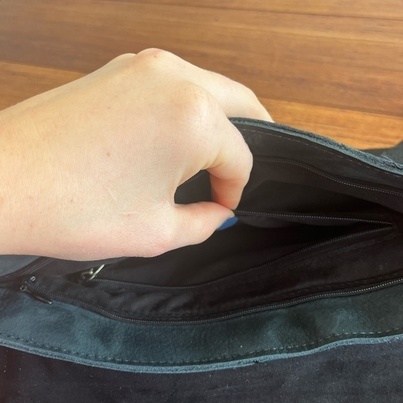 Genuine Leather Gold Metallic Detailed Clutch Wallet Purse Night Out Bag - Picture 4 of 6